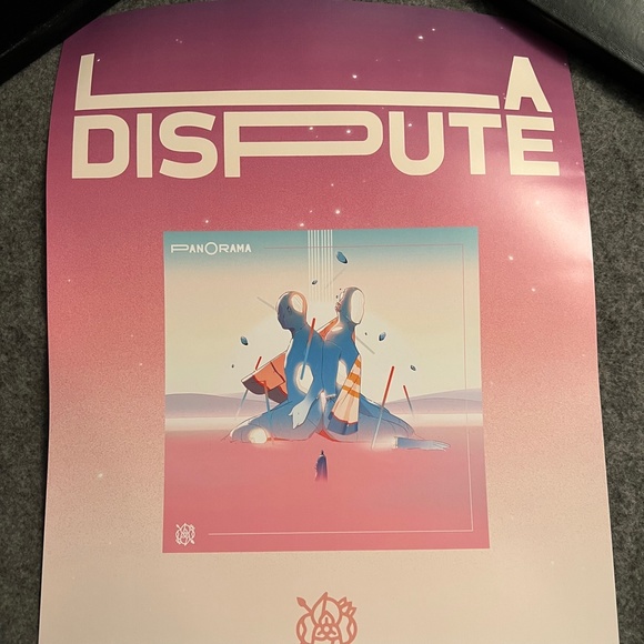 LA DISPUTE 11x17 "Panorama" 2019 Promo Poster post-hardcore - Picture 2 of 4